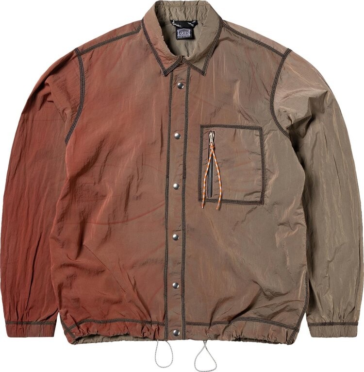 

Рубашка Aries Spruzzo Nylon Shirt 'Rust', оранжевый