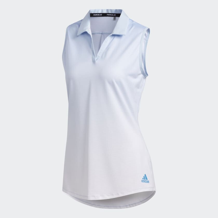 

Рубашка adidas Primeblue Polo, светло-голубой