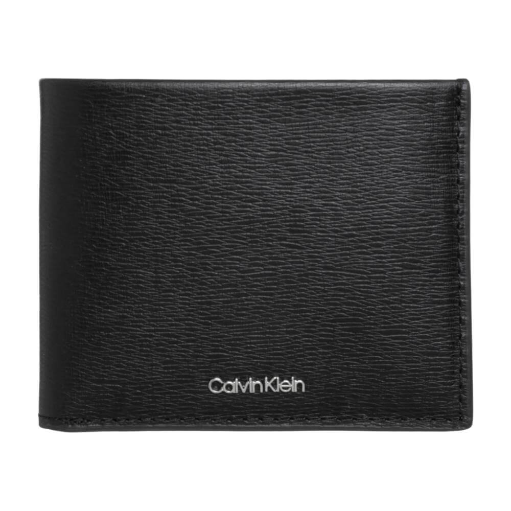 

Кошелек Calvin Klein Leather, черный