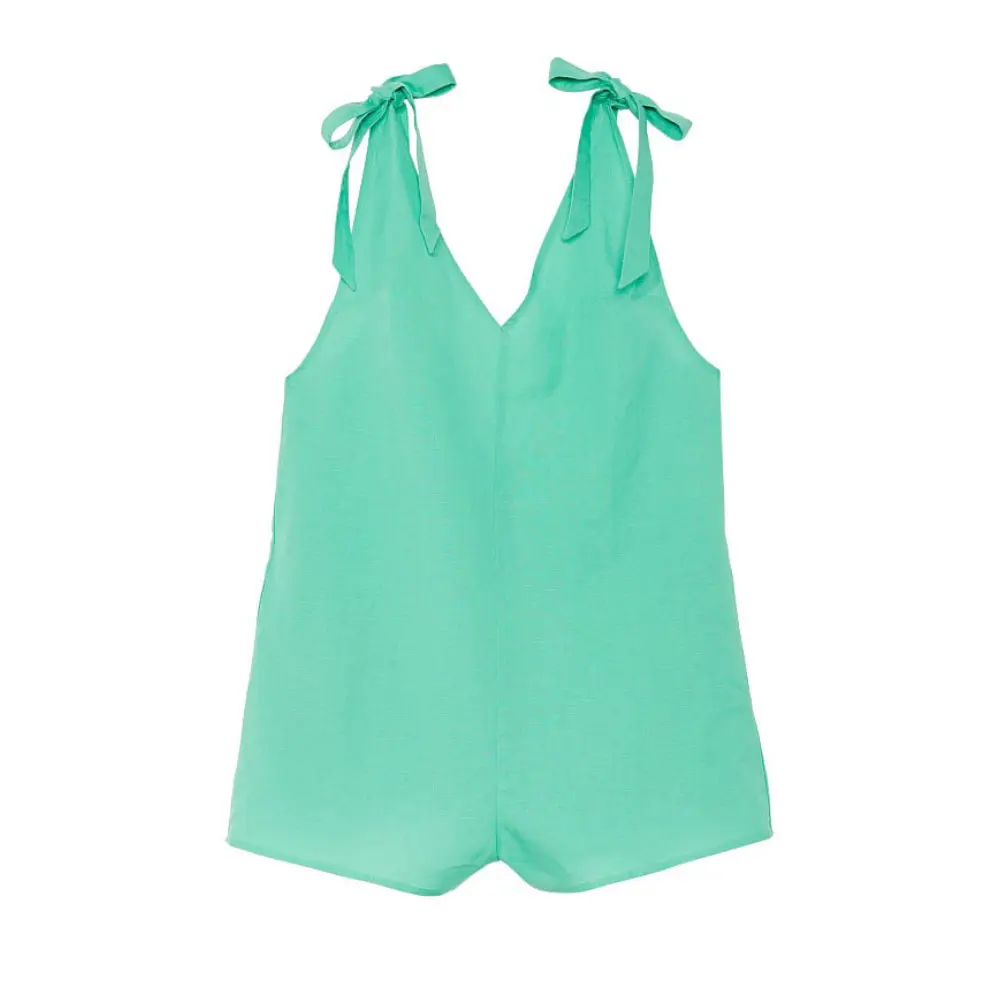 

Комбинезон Victorias Secret Linen Coverup, зеленый