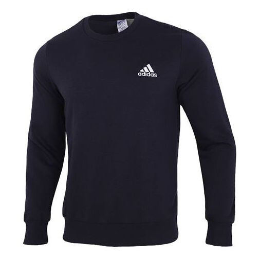 

Толстовка Adidas Sl Ft Swt Embroidered Logo Loose Knit Pullover Blue, Синий