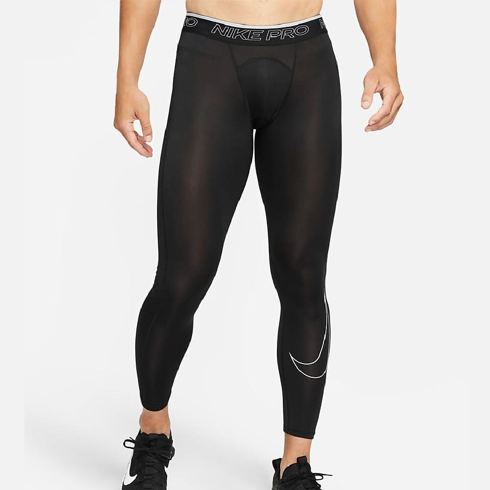 

Леггинсы Nike Pro Dri-FIT, черный/белый