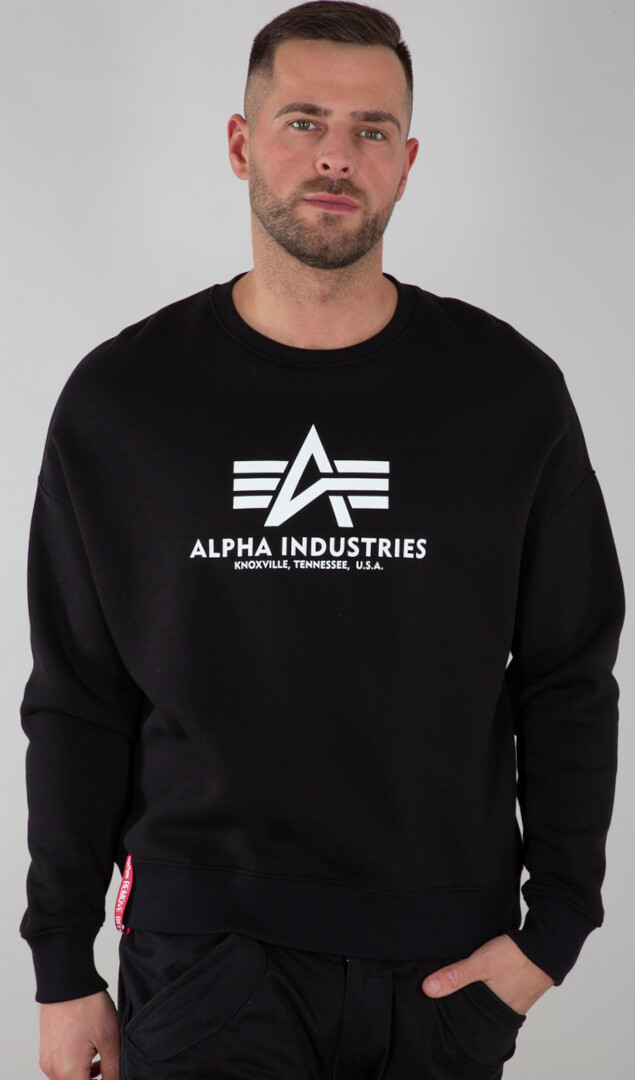 

Пуловер Alpha Industries Basic OS, черный