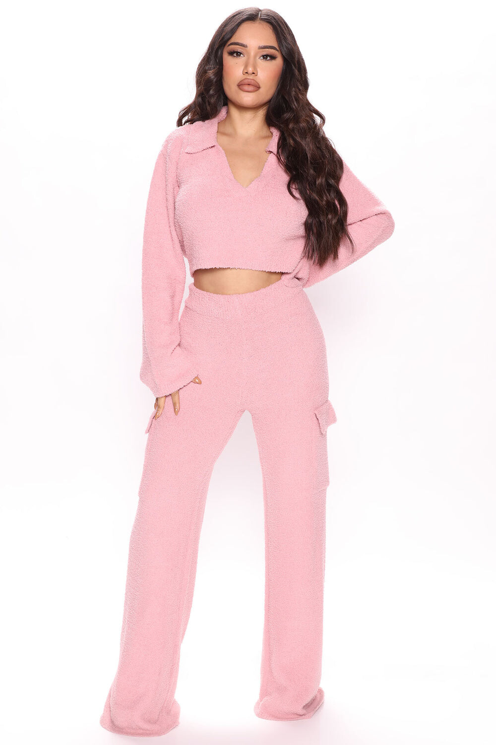 

Брюки Fashion Nova PW60004FNS, розовый