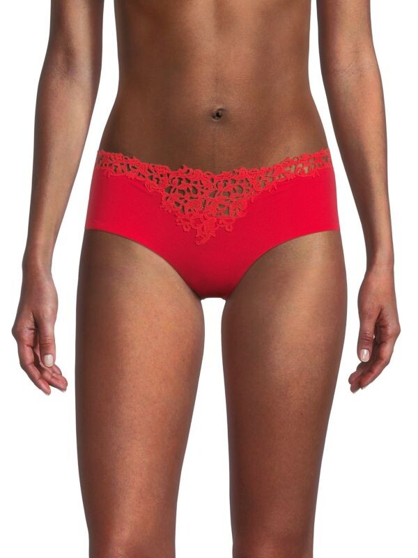 

Трусы Хипстерские La Perla Petit Macramé, красный