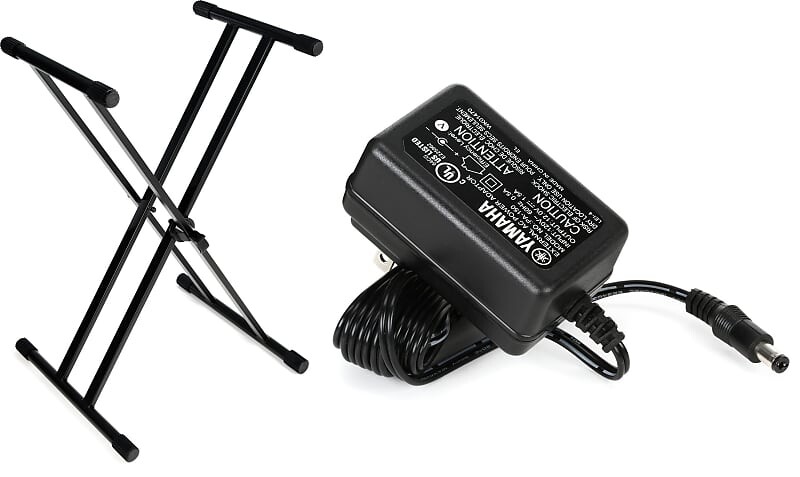 

Комплект подставки для клавиатуры Gator Frameworks GFW-KEY-2000X Deluxe X-Style с блоком питания Yamaha PA150 12 В 1500 мА Gator Frameworks + Yamaha GFW-KEY-2000X=1 PA150=1