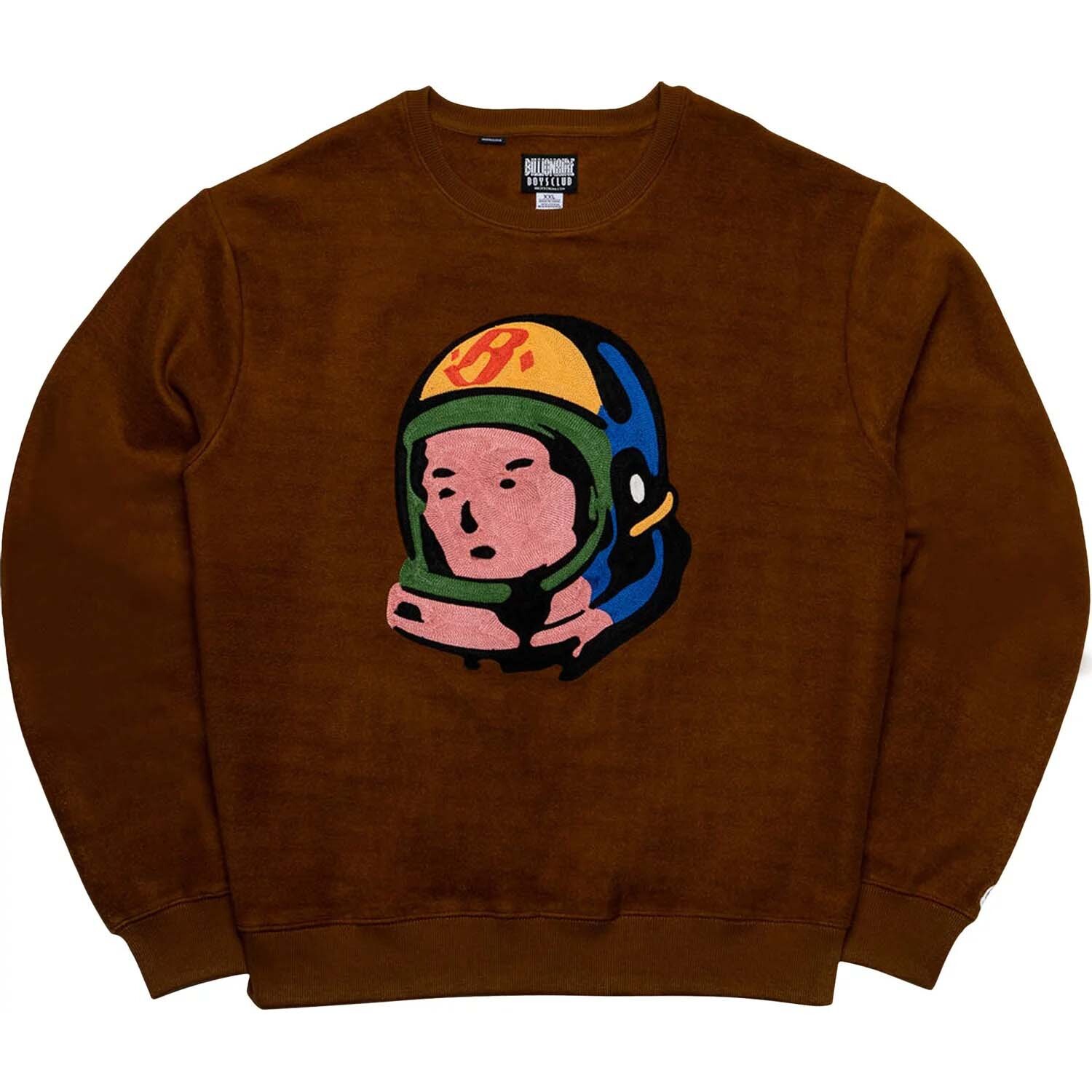 

Свитшот Billionaire Boys Club Orbit Crewneck, коричневый
