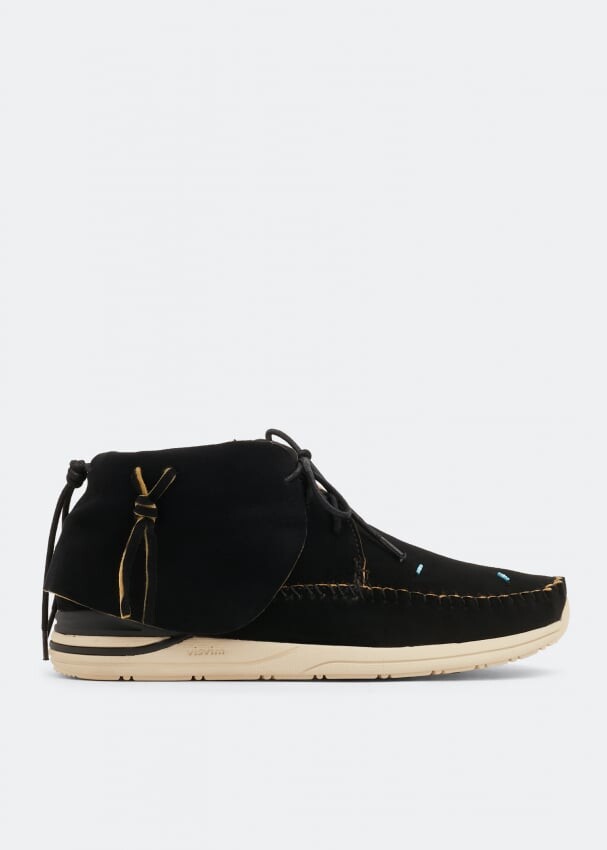 

Ботинки VISVIM Suede boots, черный