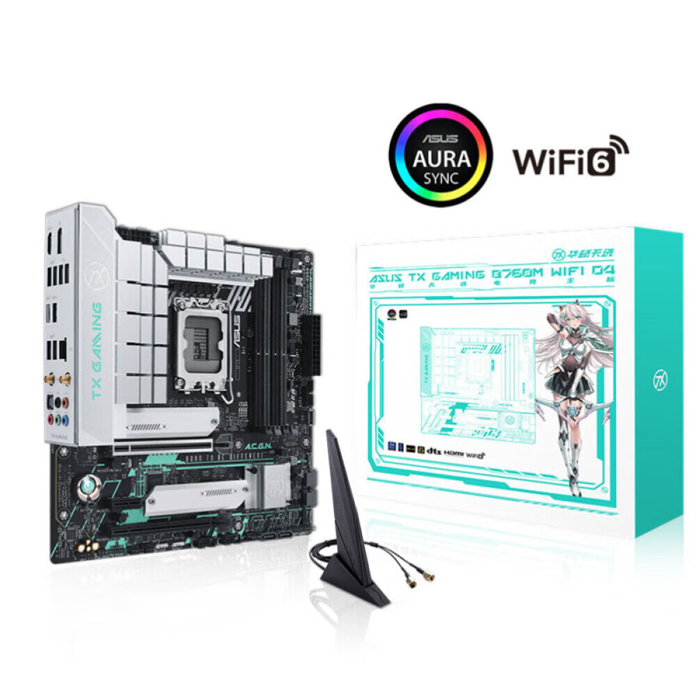 

Материнская плата Asus TX GAMING B760M WIFI D4
