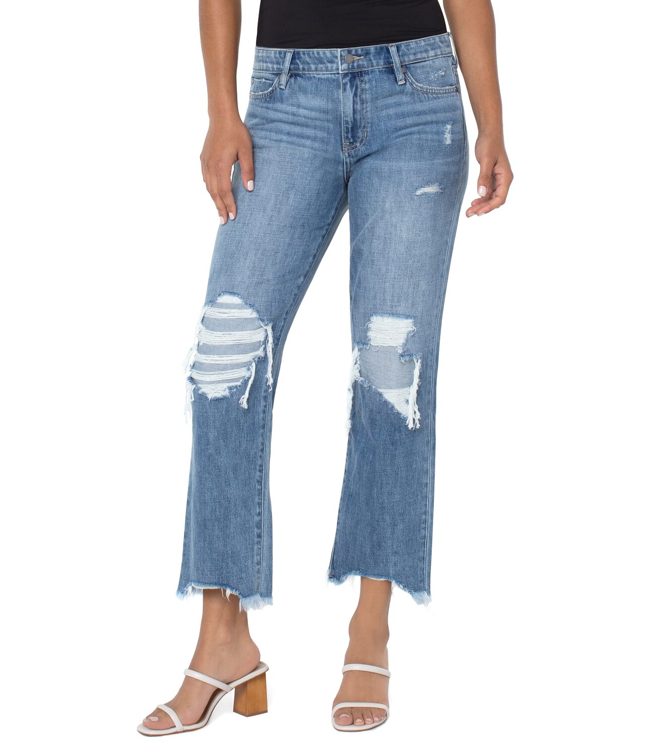 

Джинсы Liverpool, Kennedy Crop Straight in Halston