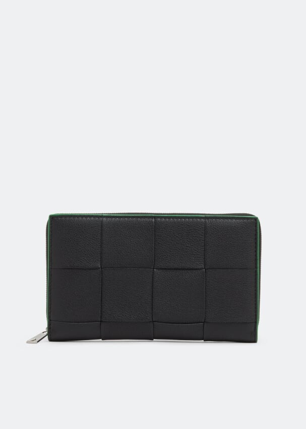 

Кошелек BOTTEGA VENETA Zip-around wallet, черный