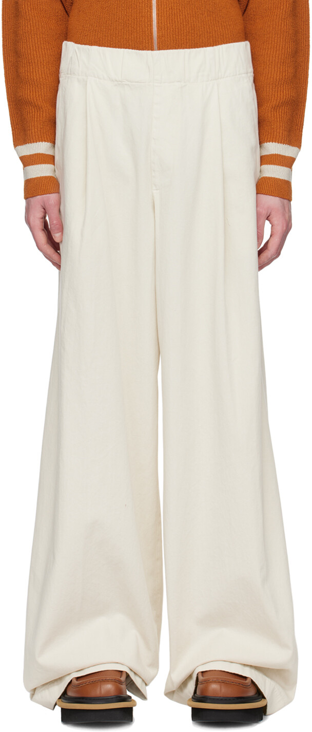 

Off-White мешковатые брюки Dries Van Noten