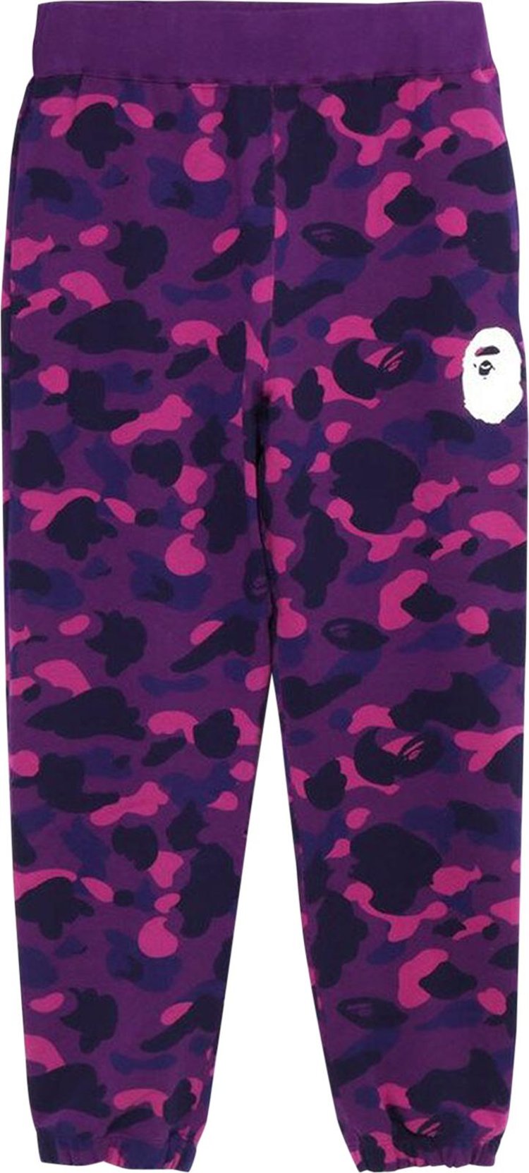 Брюки BAPE Color Camo Wide Fit Sweat Pants Purple, фиолетовый