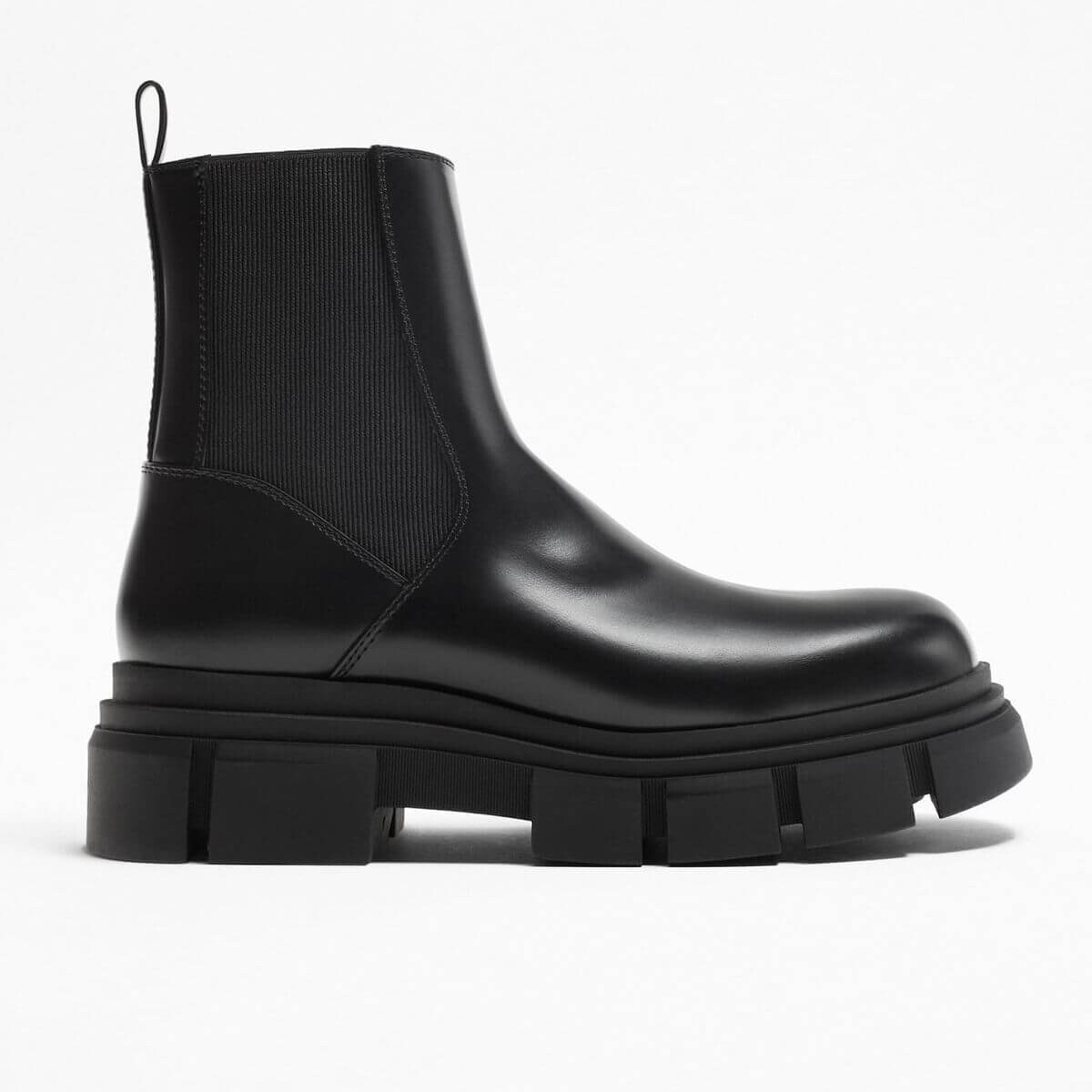 

Ботинки челси Zara Chunky, черный (Размер 41 RU)