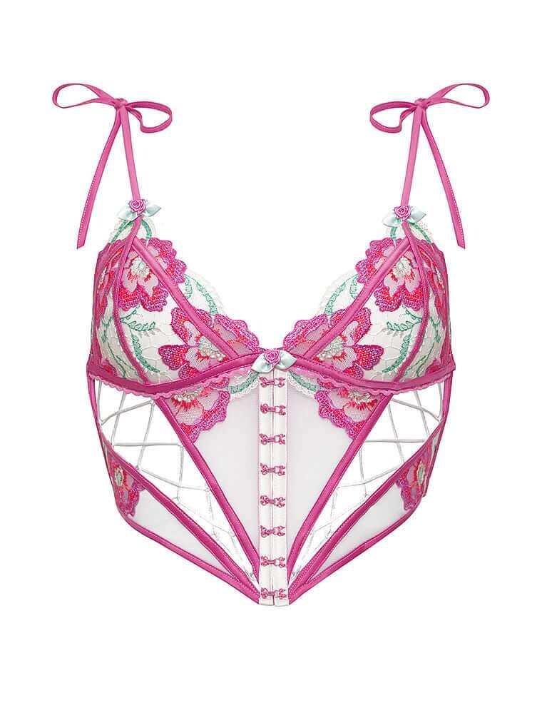 

Бюстье Victoria's Secret Festival Floral, белый/мультиколор