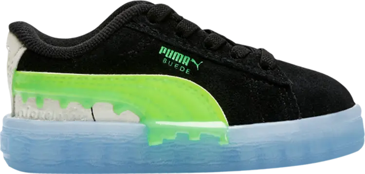 

Кроссовки Puma Nickelodeon x Suede Infant Slime, черный