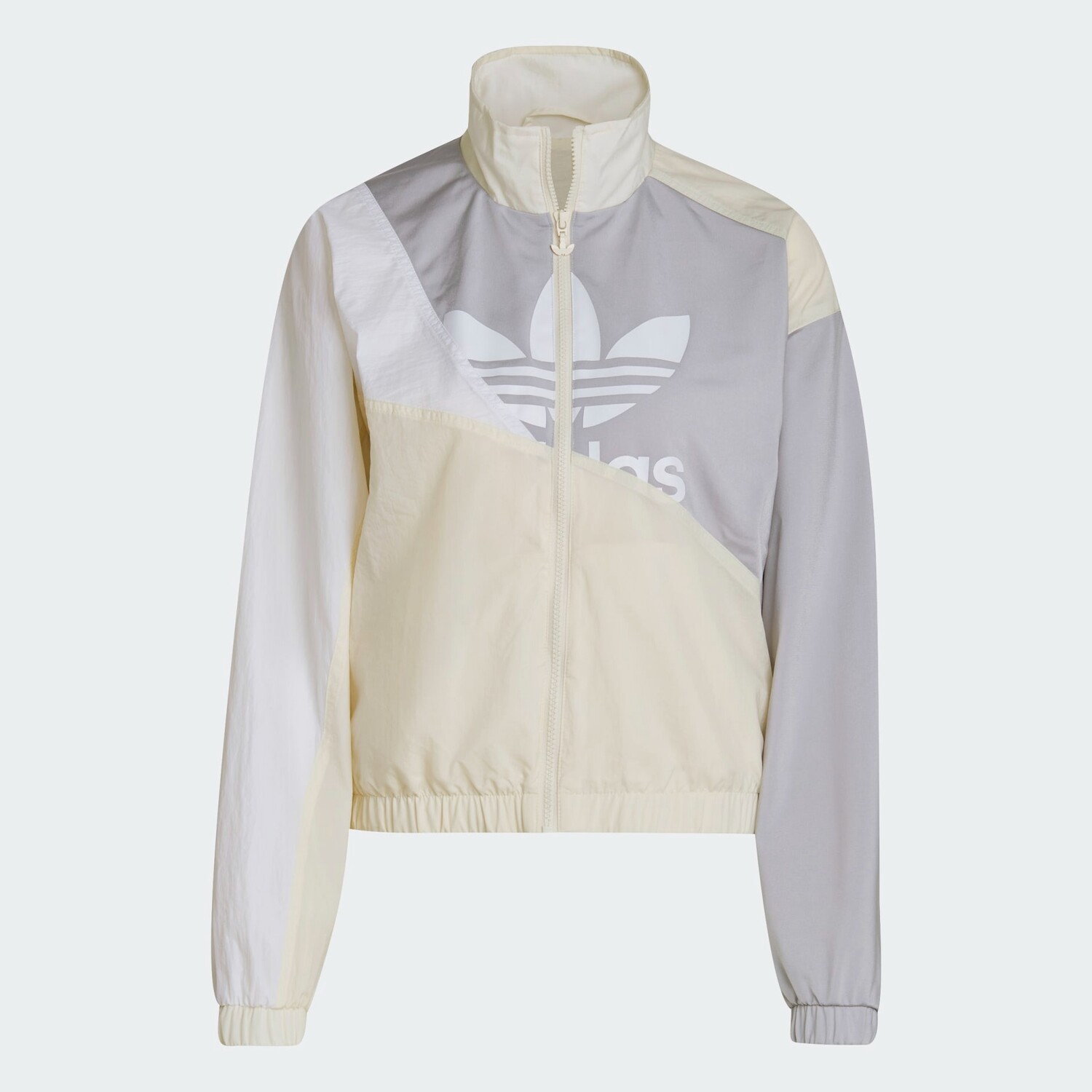 

Спортивная куртка Adidas Adicolor Split Trefoil, белый/мультиколор