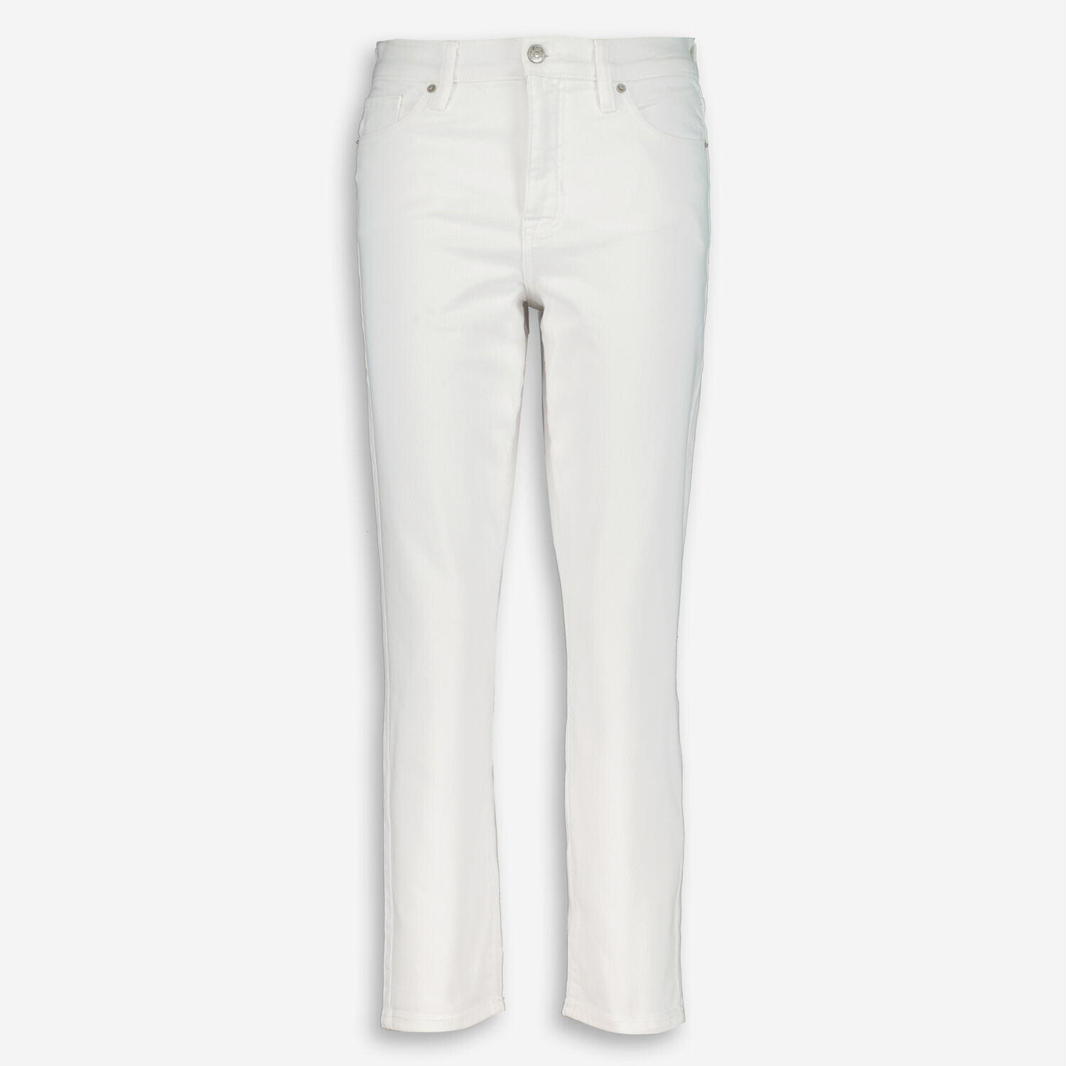 

Белые узкие прямые джинсы Broome DKNY Jeans