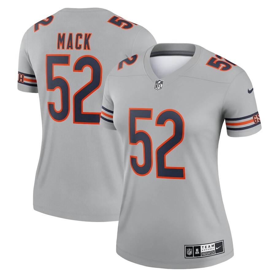 

Джерси Nike Chicago Bears, серый