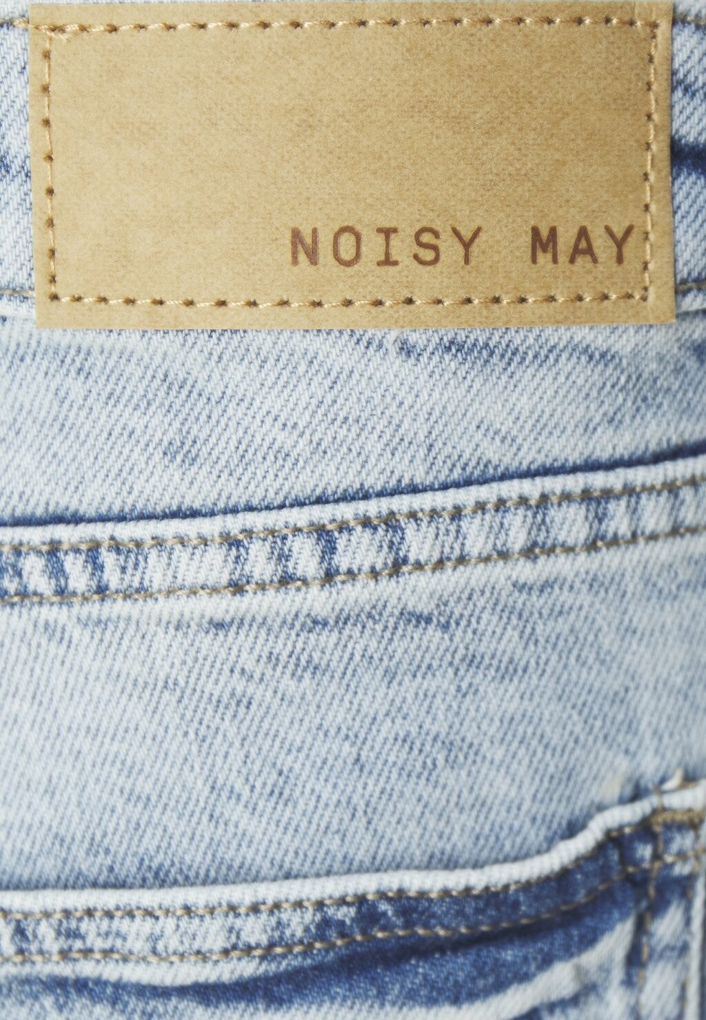 

Джинсовые шорты NMCOSY REGULAR Noisy May, светло-голубой деним