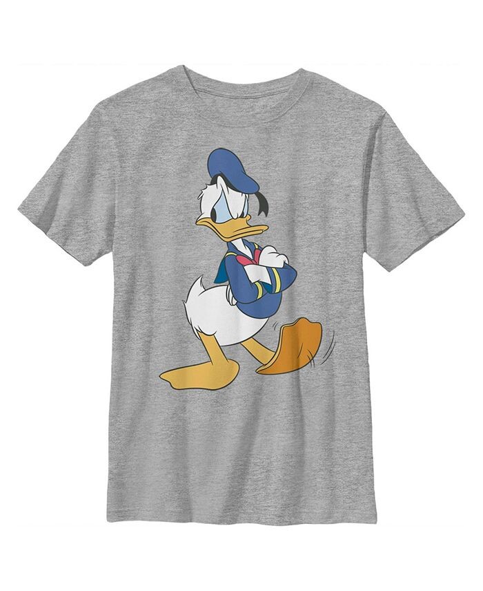

Мальчик Микки & Нетерпеливая детская футболка Друзья Дональда Дака Disney, серый