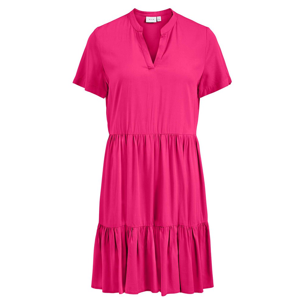 Короткое платье Vila Paya V Short Sleeve, розовый короткое платье levi´s sweatshirt short sleeve розовый