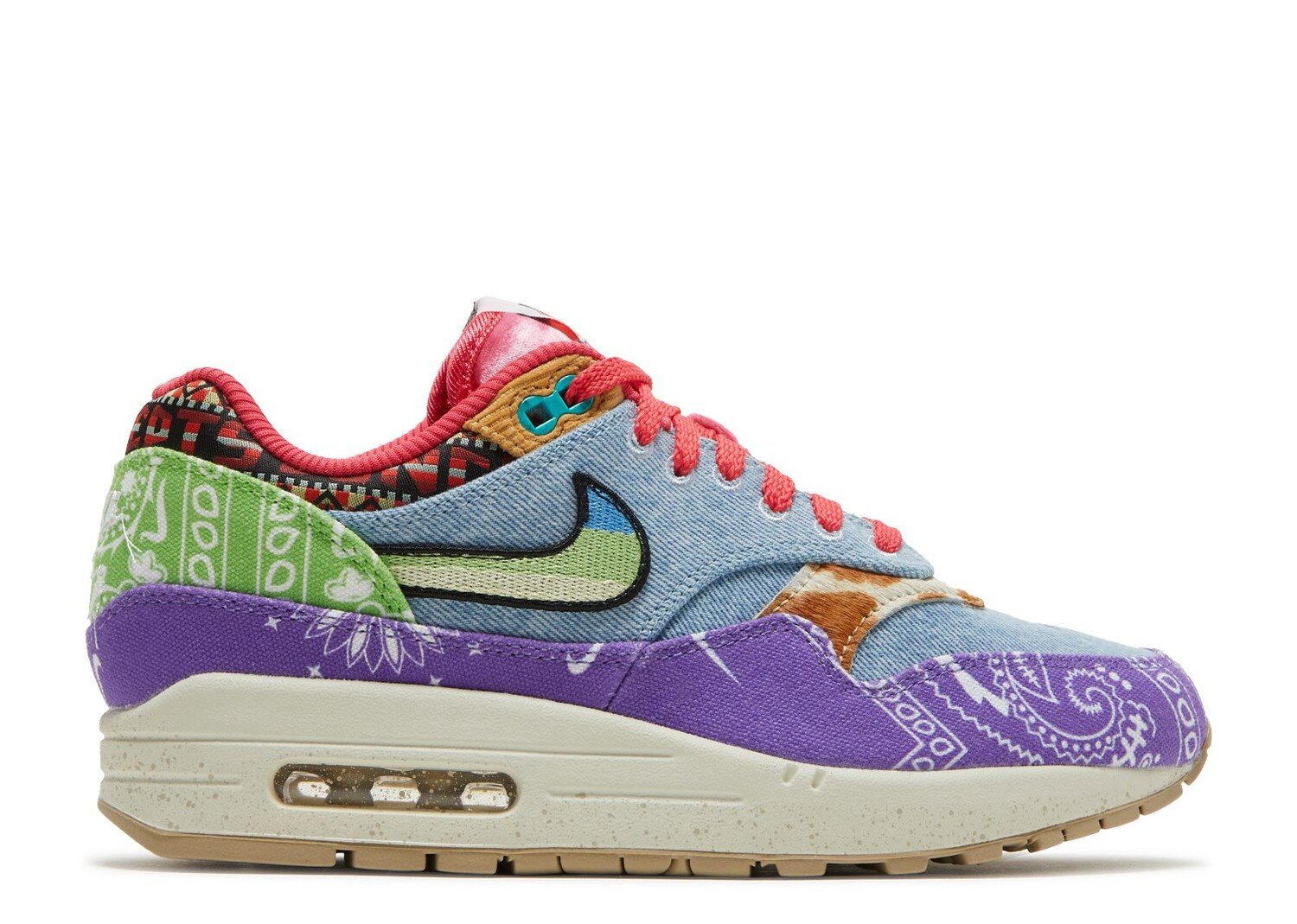 

Кроссовки Nike Concepts X Air Max 1 Sp 'Far Out' Special Box, разноцветный