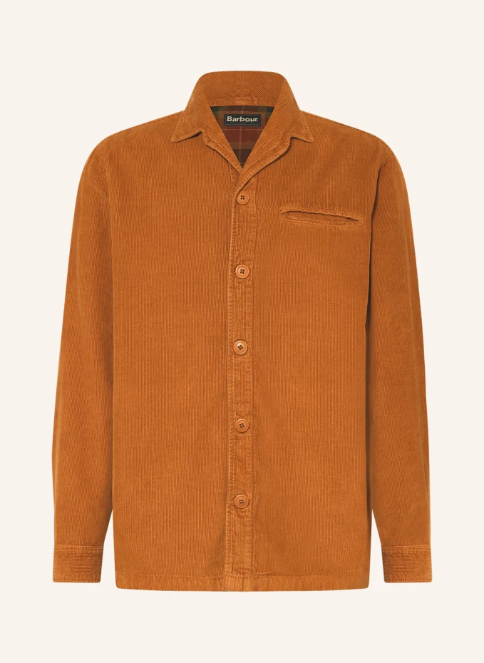 

Вельветовая рубашка casswell Barbour, желтый