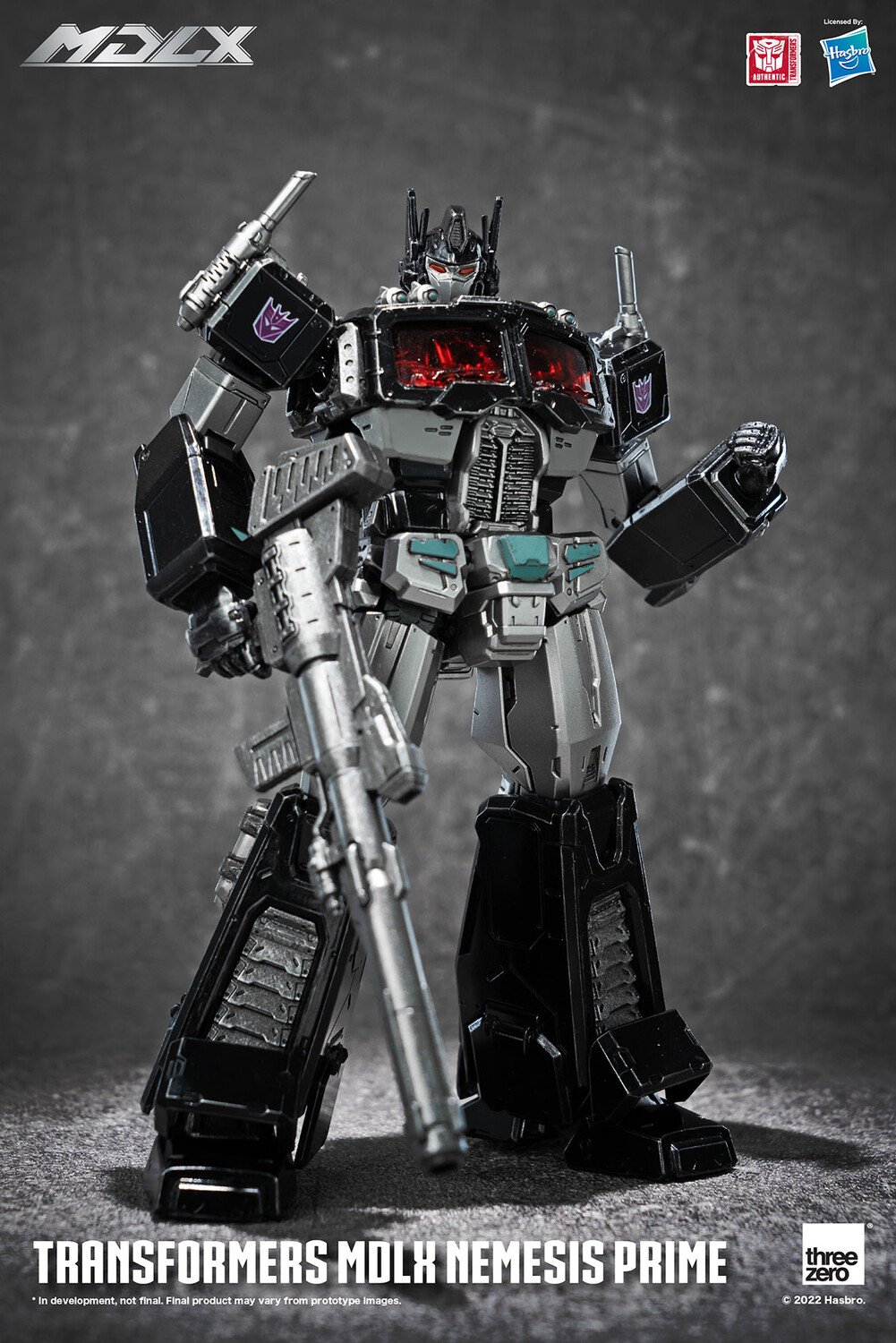 

Фигурка Threezero Transformers, MDLX Nemesis Prime, 18 см