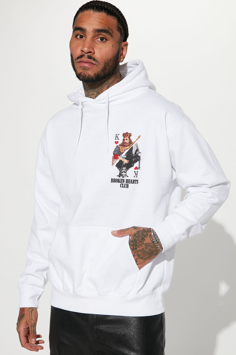 

Худи Fashion Nova 22024569, белый