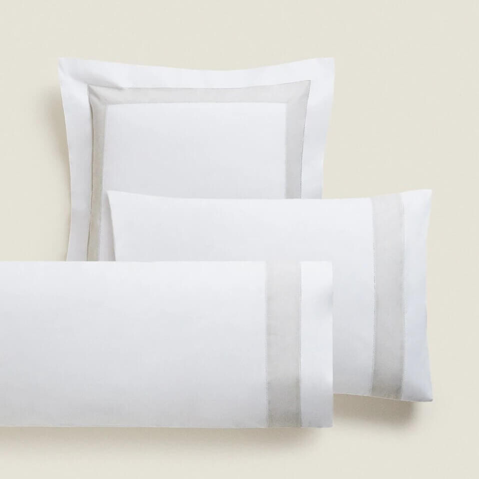 

Наволочка Zara Home, белый