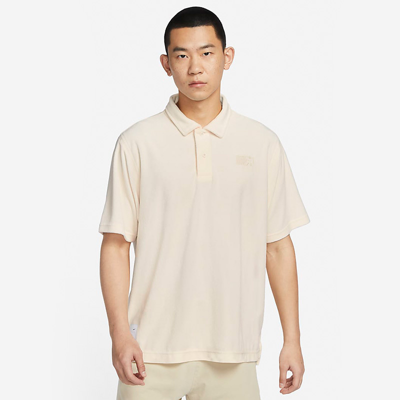 Поло Nike Short Sleeve, кремовый футболка поло с короткими рукавами 4 года 102 см каштановый