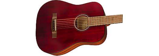 

Fender FA-15 3/4 Scale Steel with Gig Bag, накладка на гриф из орехового дерева, красный 0971170170