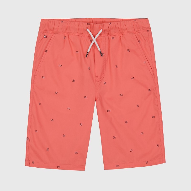 

Шорты Tommy Hilfiger Big Kids' Pull-on, коралловый
