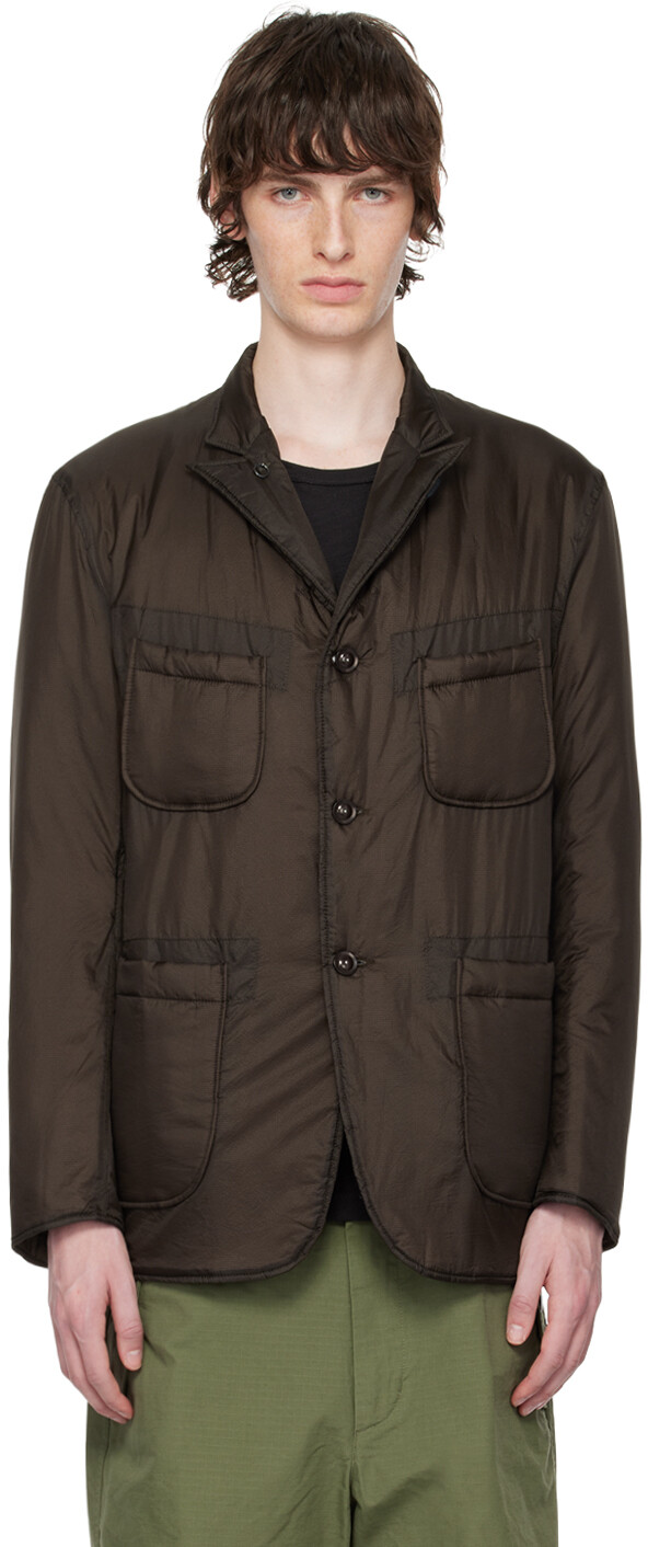 

Эксклюзивная коричневая куртка SSENSE Engineered Garments, Коричневый