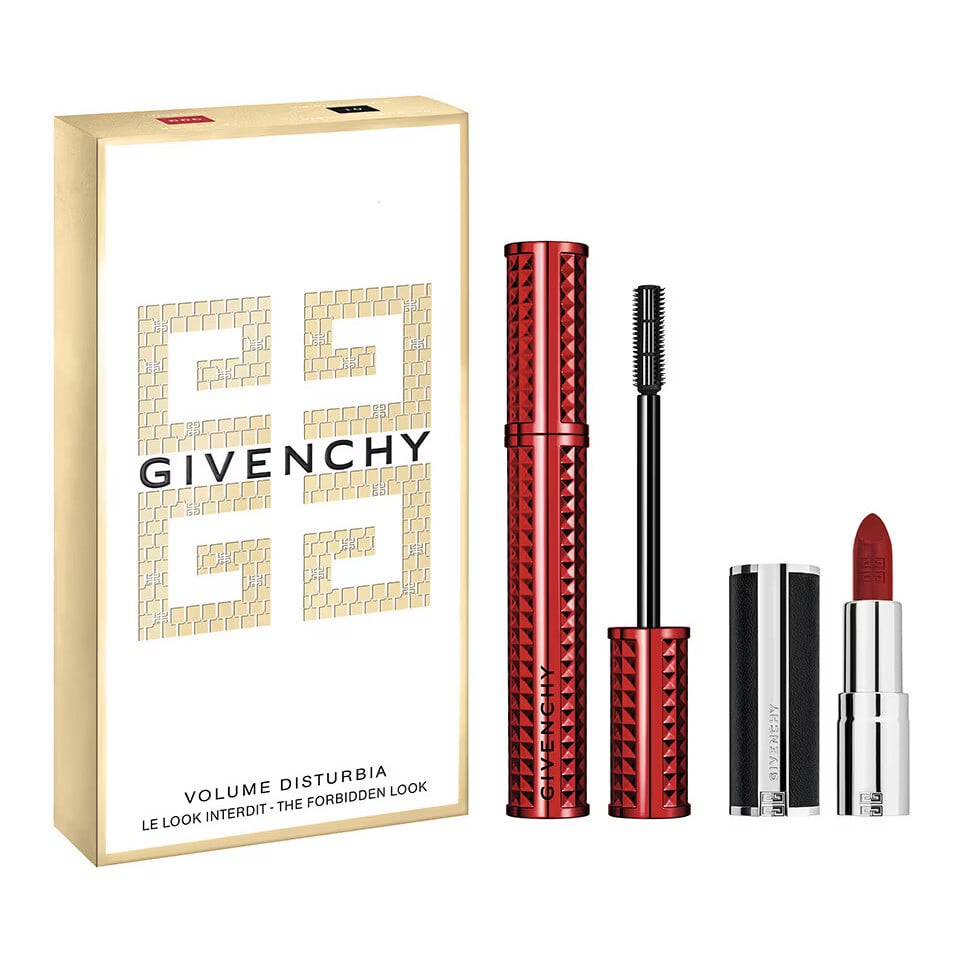 

Подарочный набор Givenchy Disturbia Mascara + Mini Lipstick Le Rouge Interdit 333, 2 предмета