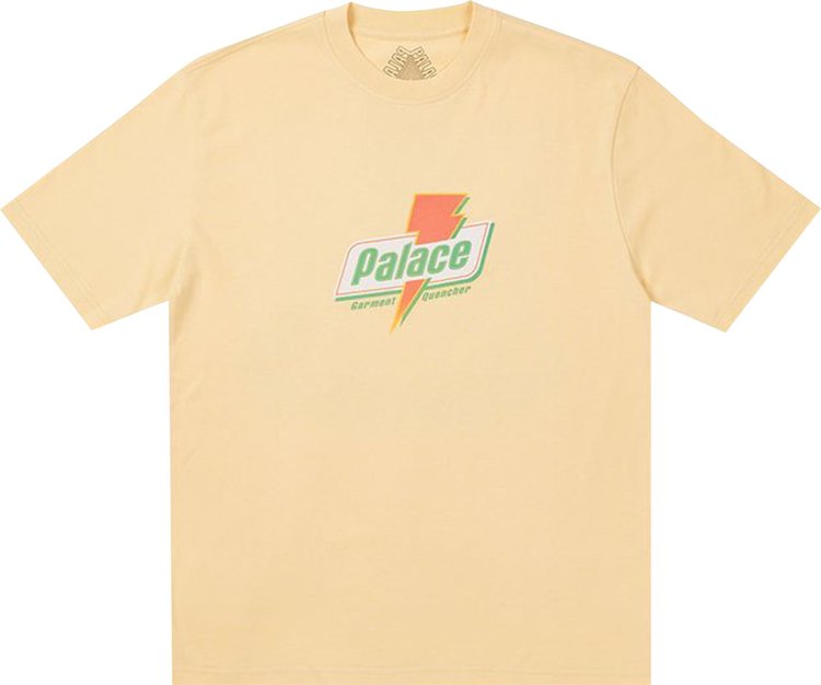 Футболка Palace Sugar T-Shirt 'Yellow', желтый