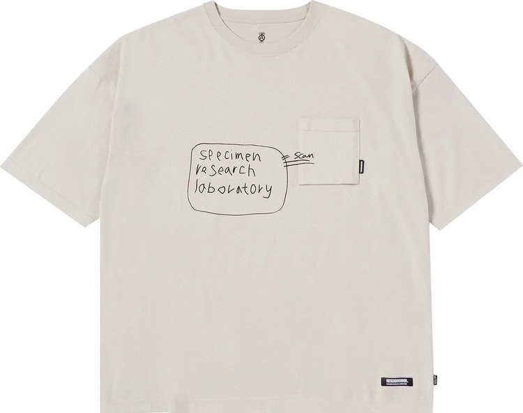 

Футболка Neighborhood Srl Sheltech 2 T-Shirt 'Beige', загар