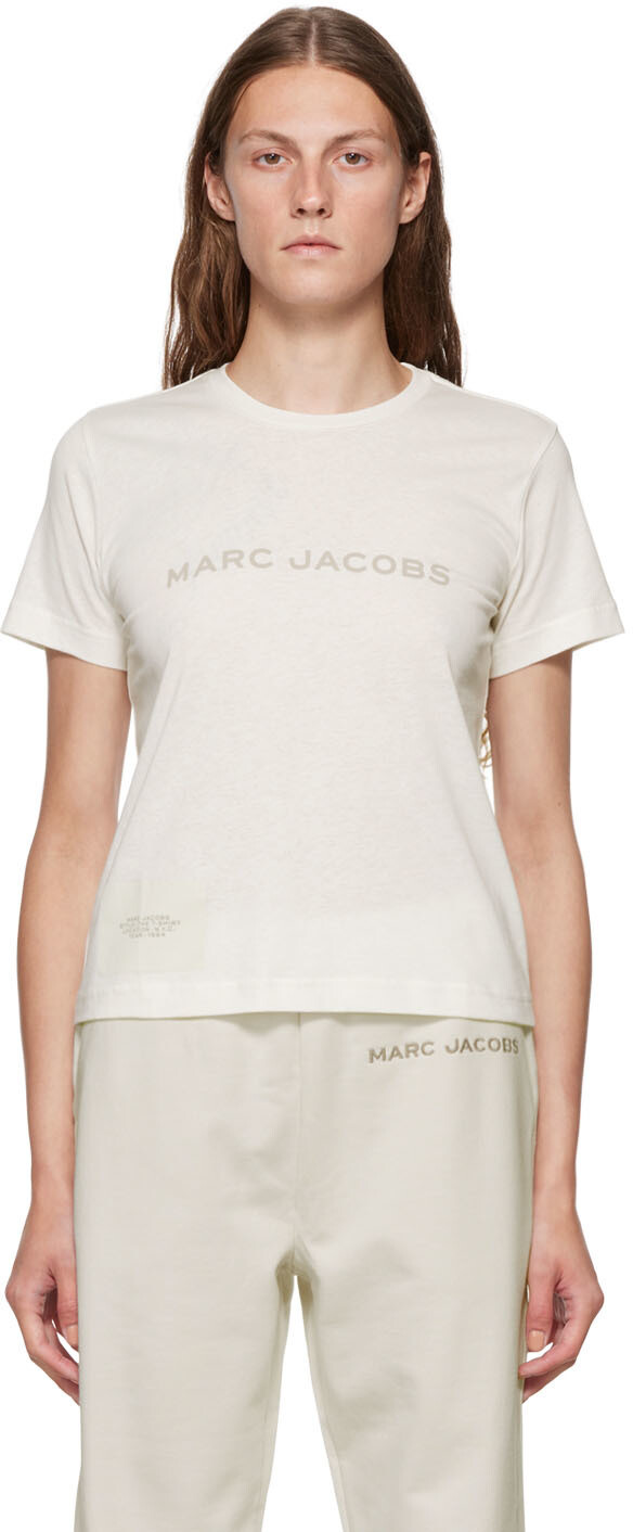 

Белая футболка \Футболка\"" Marc Jacobs