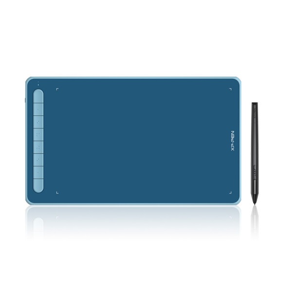 Графический планшет XP-Pen Deco LW, синий графический планшет xppen deco 01 v2