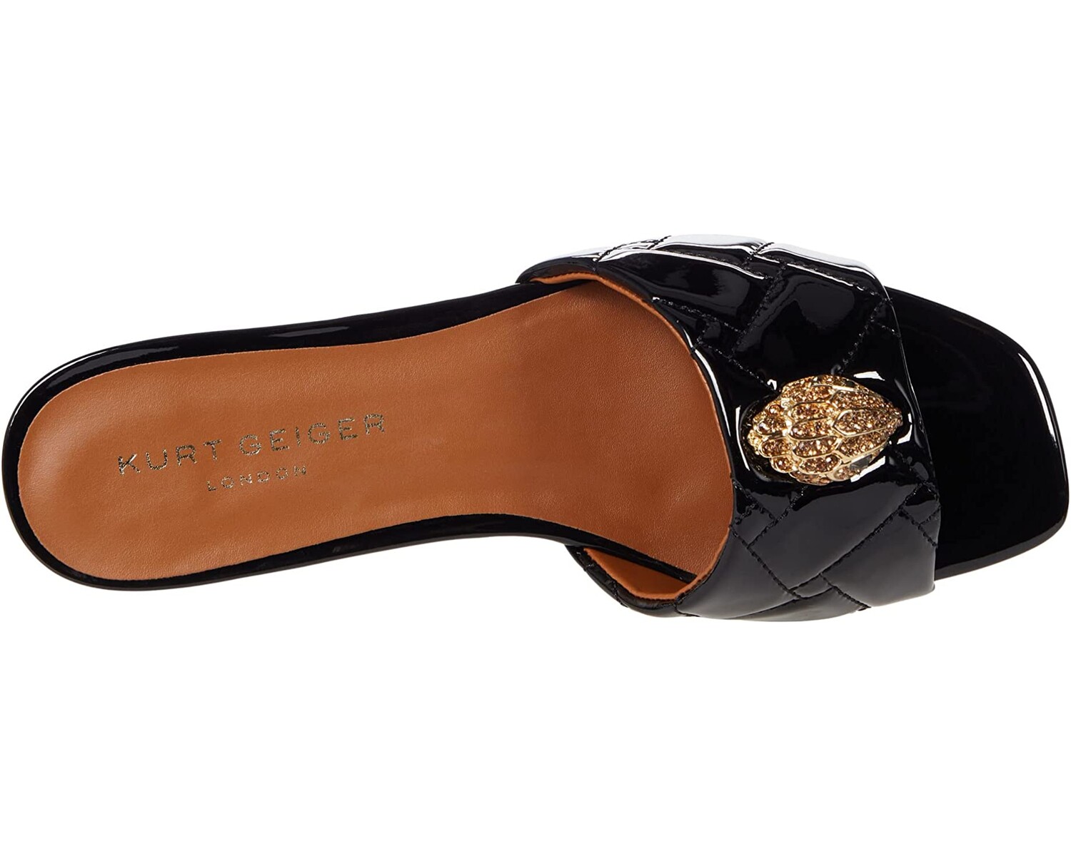 

Сандалии Kensington Flat Sandal Kurt Geiger London, черный
