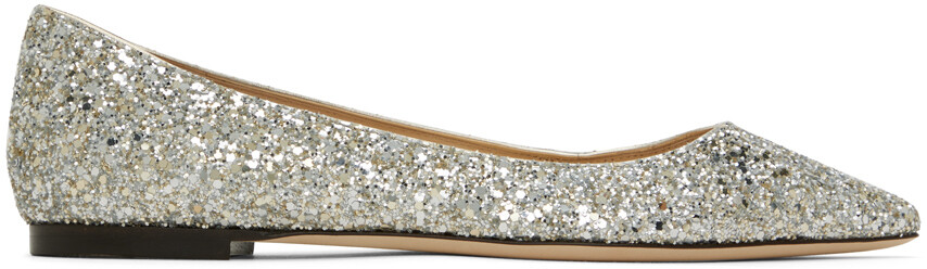 

Серебряные туфли Роми Jimmy Choo