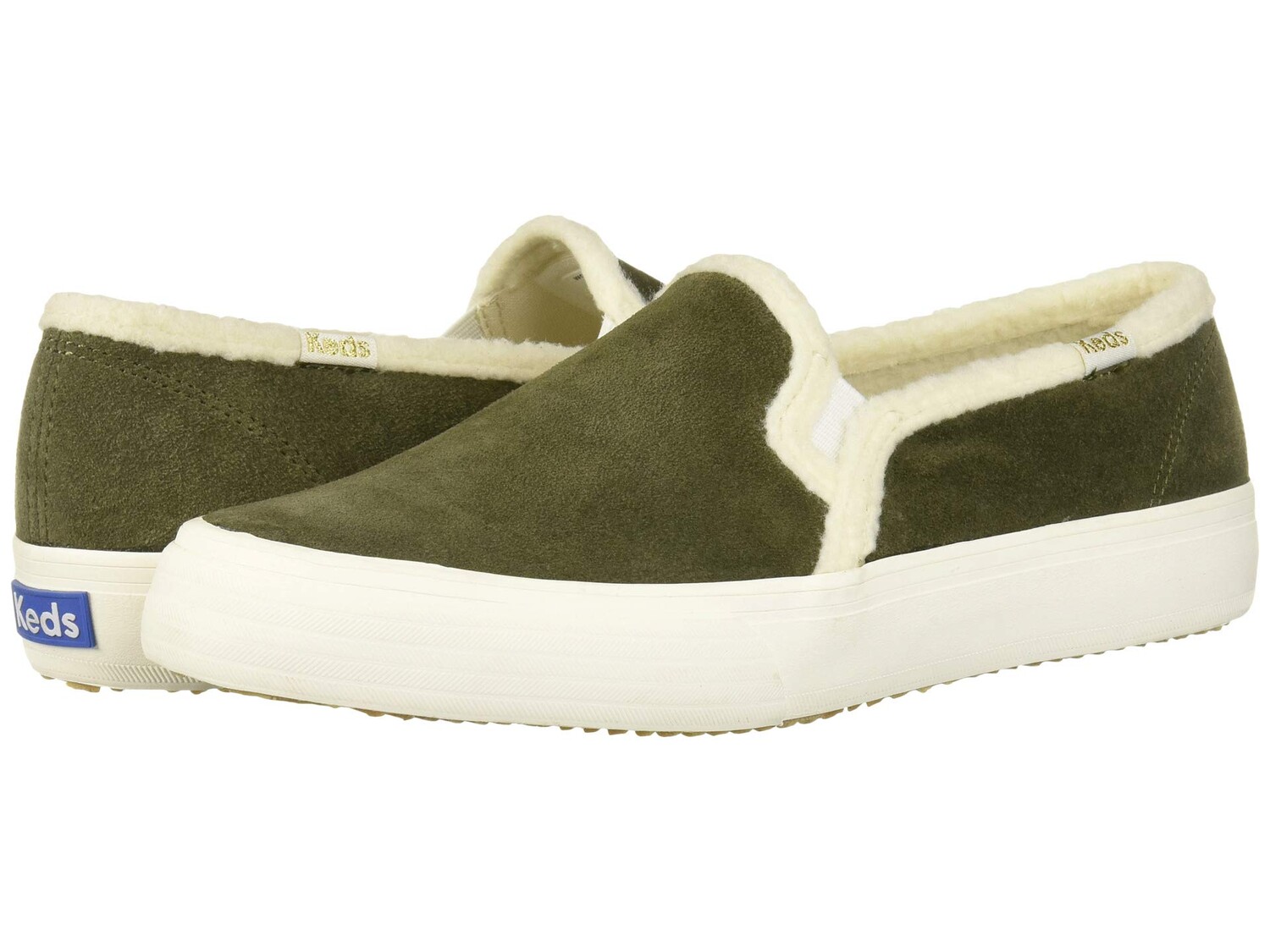 

Кроссовки Keds, Double Decker Suede/Faux Fur
