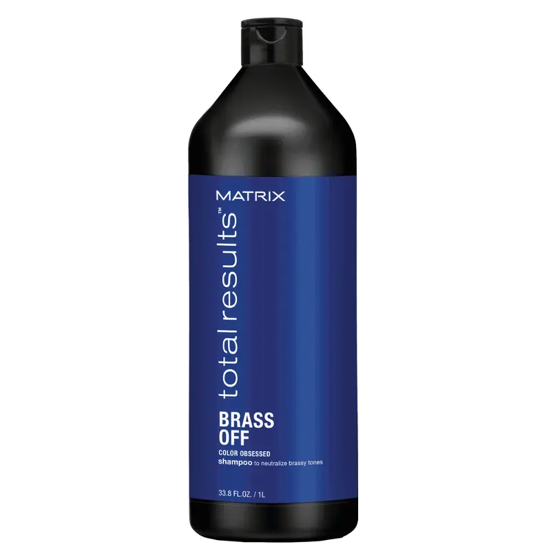 

Matrix Total Results Brass Off Шампунь, минимизирующий желтизну светлых волос, 1000 мл