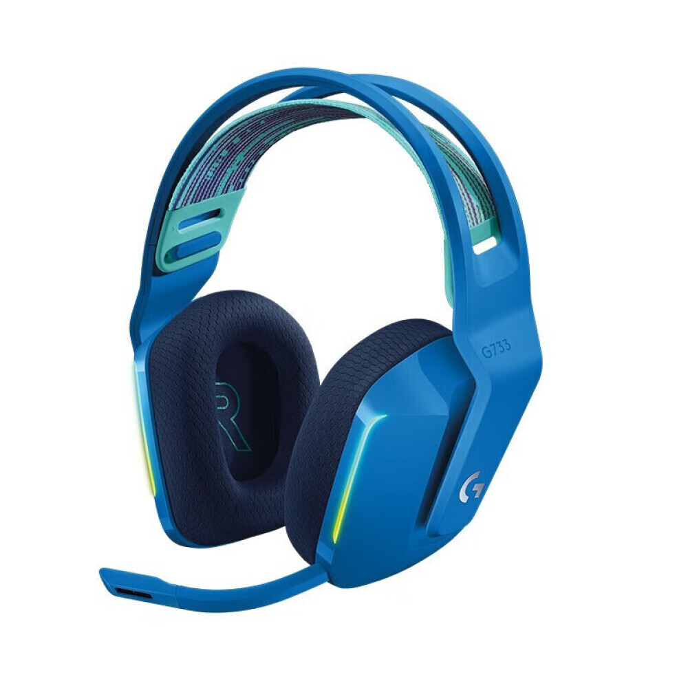

Беспроводная игровая гарнитура Logitech Headset G733 RGB, синий