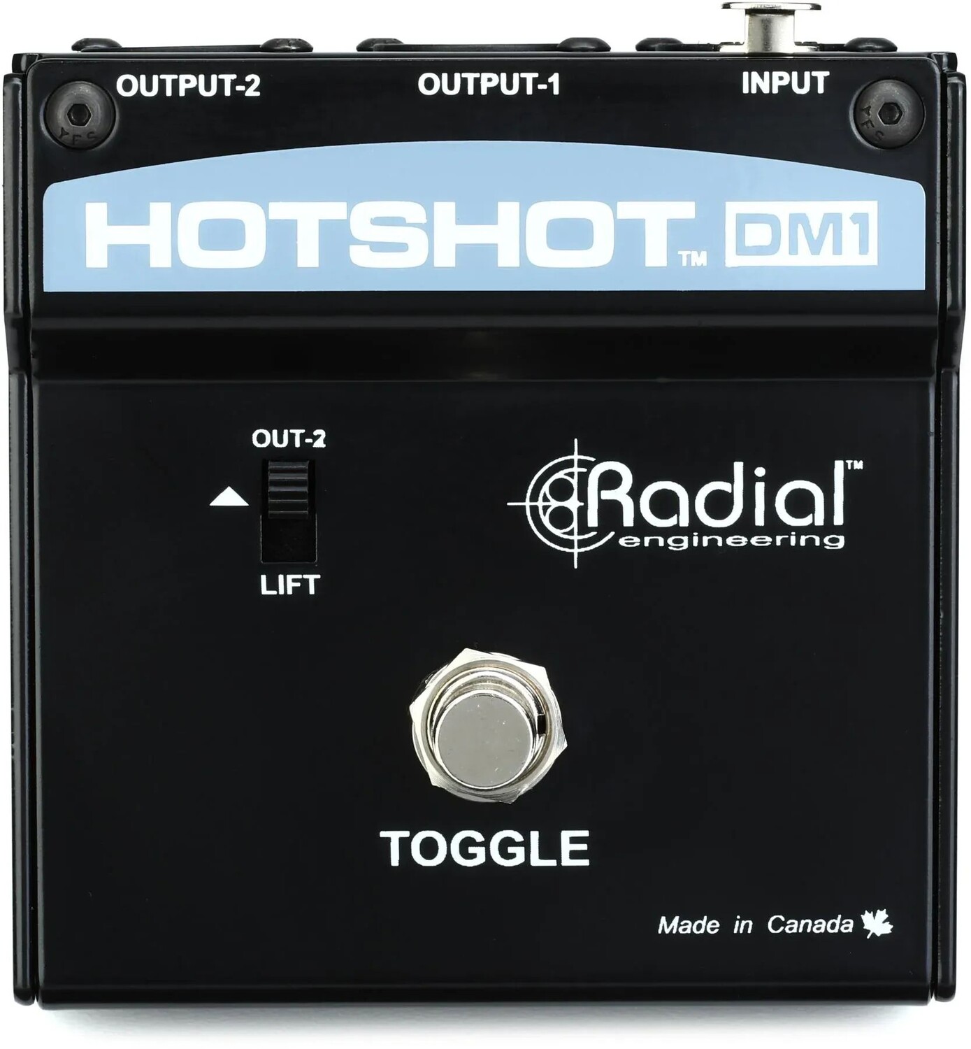 

Radial HotShot DM-1 Переключатель выхода динамического микрофона/выключатель звука
