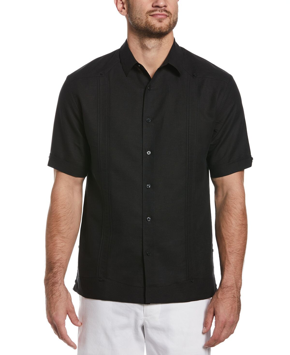 

Мужская плиссированная фактурная рубашка guayabera Cubavera