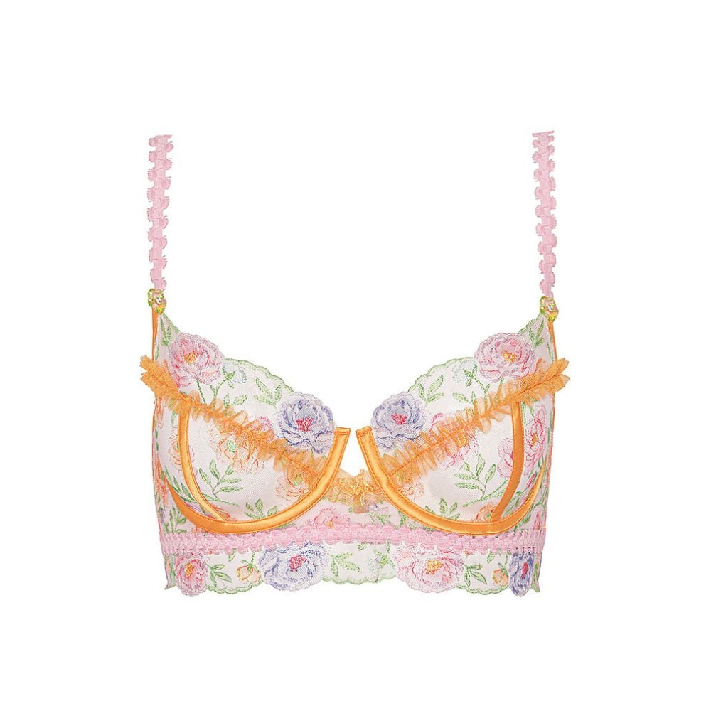 

Бюстгальтер на косточках For Love & Lemons Noelle Lace, мультиколор