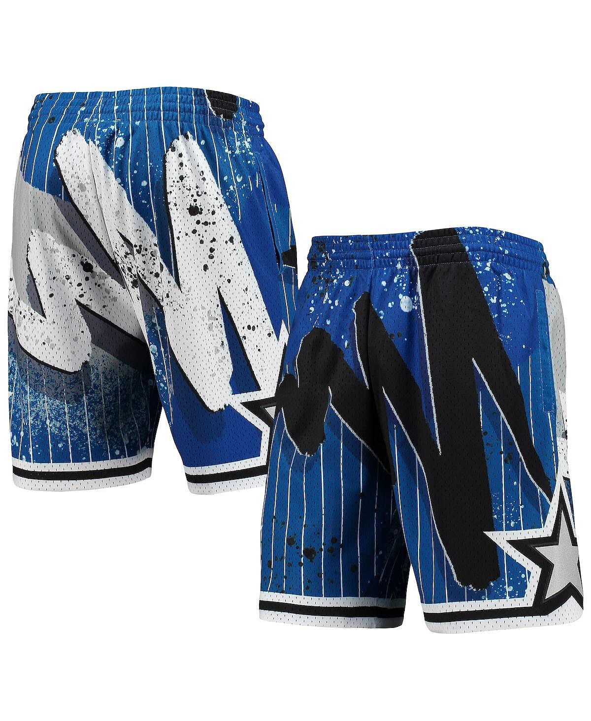 

Мужские синие шорты orlando magic hardwood classics 1994 hyper hoops swingman Mitchell & Ness, синий