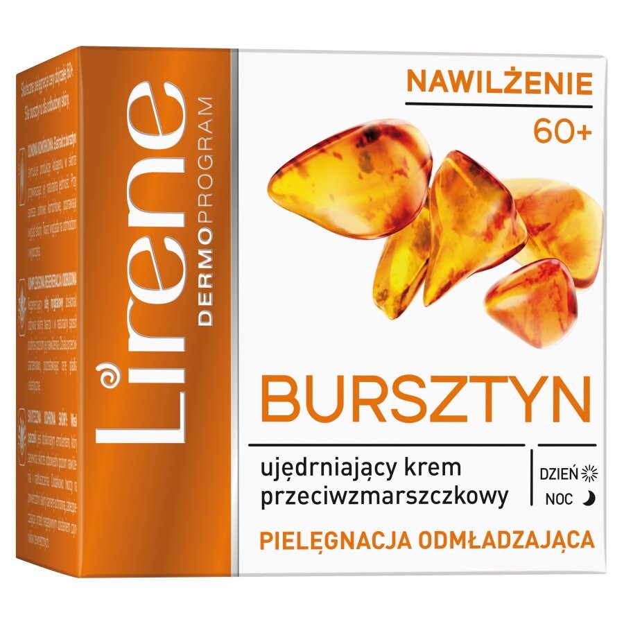 

Lirene Amber 60+ Укрепляющий дневной и ночной крем против морщин 50мл